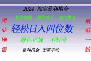 （13183期）淘宝无人直播撸金 —— 突破传统直播限制的创富秘籍