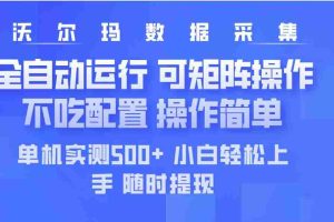 （14560期）最新沃尔玛平台采集 全自动运行 可矩阵单机实测500+ 操作简单